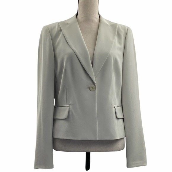 Emanuel Jackets & Blazers - EMANUEL Single Button Beige Blazer Jacket